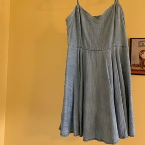 Aritizia Talula size 10 Jean material dress
